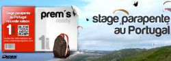 Stage parapente au Portugal